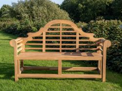 Lutyens 3 Seater Teak Garden Bench