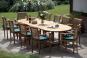 Antibes 10 Seater Teak Garden Furniture Set