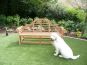 Lutyens 4 Seater Teak Garden Bench